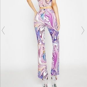 Dolls Kill hypnotic habits flare pants